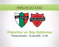 Palestino vs Dep Nublense