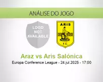 Prognóstico Araz Aris Salónica (24 julho 2025)