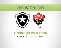 Prognóstico Botafogo Vitória (17 julho 2025)