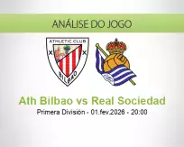 Prognóstico Ath Bilbao Real Sociedad (01 fevereiro 2026)