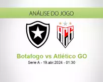 Prognóstico Botafogo Atlético GO (19 abril 2024)