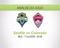 Prognóstico Seattle Colorado (17 julho 2025)