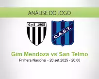 Prognóstico Gim Mendoza San Telmo (20 setembro 2025)
