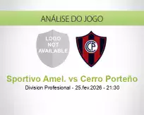 Sportivo Amel. vs Cerro Porteño