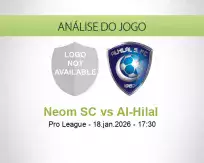 Prognóstico Neom SC Al-Hilal  (18 janeiro 2026)