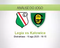 Prognóstico Legia Katowice (10 agosto 2025)