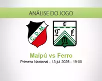 Prognóstico Maipú Ferro (13 julho 2025)