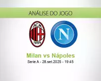 Prognóstico Milan Nápoles (28 setembro 2025)