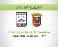 Prognóstico União Leiria Torreense (29 agosto 2025)