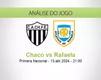 Prognóstico Chaco Rafaela (13 abril 2024)