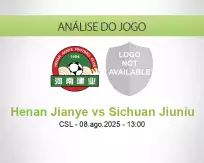 Prognóstico Henan Jianye Sichuan Jiuniu (08 agosto 2025)