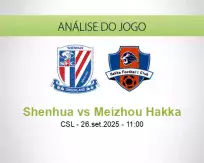 Prognóstico Shenhua Meizhou Hakka (26 setembro 2025)