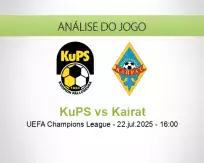 KuPS vs Kairat