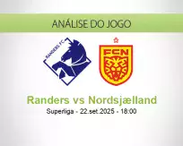Prognóstico Randers Nordsjælland (22 setembro 2025)