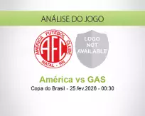 Prognóstico América GAS (25 fevereiro 2026)