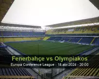 Prognóstico Fenerbahçe Olympiakos (18 abril 2024)
