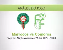 Prognóstico Marrocos Comoros (21 dezembro 2025)