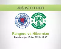 Prognóstico Rangers Hibernian (15 dezembro 2025)