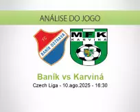 Prognóstico Baník Karviná (10 agosto 2025)