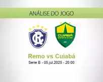 Prognóstico Remo Cuiabá (05 julho 2025)
