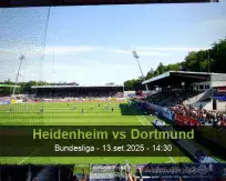 Prognóstico Heidenheim Dortmund (13 setembro 2025)