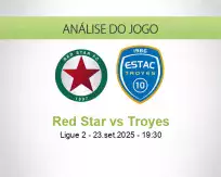 Prognóstico Red Star Troyes (23 setembro 2025)