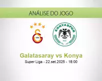Prognóstico Galatasaray Konya (22 setembro 2025)