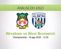 Prognóstico Wrexham West Bromwich (16 agosto 2025)