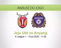 Prognóstico Jeju Utd Anyang (19 julho 2025)