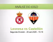 Prognóstico Leonesa Castellón (20 setembro 2025)