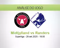 Prognóstico Midtjylland Randers (29 setembro 2025)