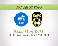 Prognóstico Rīgas FS KuPS (06 agosto 2025)