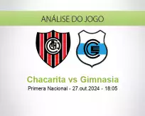 Prognóstico Chacarita Gimnasia (27 outubro 2024)