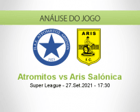 Prognóstico Atromitos Aris Salónica (27 Setembro 2021)