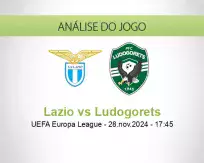 Prognóstico Lazio Ludogorets (28 novembro 2024)