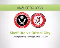 Prognóstico Sheff Utd Bristol City (09 agosto 2025)