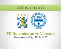 Prognóstico IFK Gotemburgo Värnamo (30 agosto 2025)