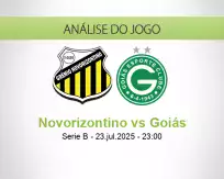 Prognóstico Novorizontino Goiás (23 julho 2025)