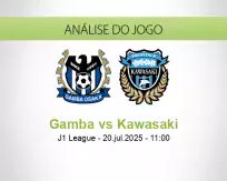 Prognóstico Gamba Kawasaki (20 julho 2025)
