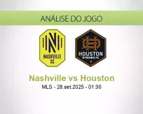 Prognóstico Nashville Houston (28 setembro 2025)