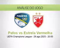 Prognóstico Pafos Estrela Vermelha (26 agosto 2025)
