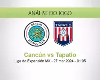 Prognóstico Cancún Tapatío (27 março 2024)