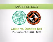 Prognóstico Celtic Dundee Utd (15 fevereiro 2025)