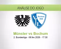 Prognóstico Münster Bochum (06 fevereiro 2026)