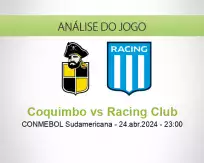 Prognóstico Coquimbo Racing Club (24 abril 2024)