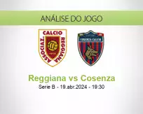 Prognóstico Reggiana Cosenza (19 abril 2024)
