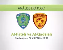Prognóstico Al-Fateh Al-Qadsiah (27 setembro 2025)