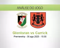 Prognóstico Glentoran Carrick (30 agosto 2025)