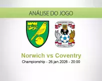 Prognóstico Norwich Coventry (26 janeiro 2026)