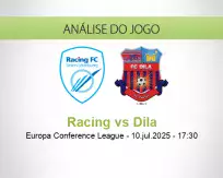 Prognóstico Racing Dila (10 julho 2025)